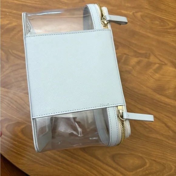 Truffle Clear and Gray Women's Tote Bag - Picture 3 of 6